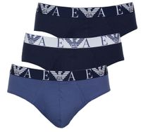 Armani Slips blauw-grijs 3-pack