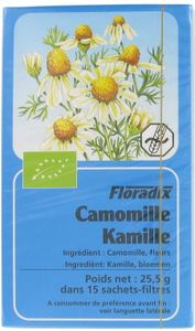 Floradix Kamille Thee 15 zakjes