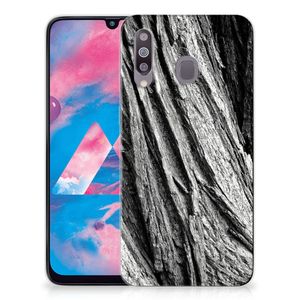 Bumper Hoesje Samsung Galaxy M30 Boomschors Grijs