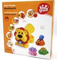 Playgo dough klei set met een leeuw als kleipers