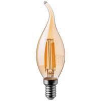 V-TAC 217114 LED-lamp Energielabel F (A - G) E14 Kaars windlicht 4.00 W Warmwit (Ø x h) 35 mm x 118 mm 1 stuk(s)