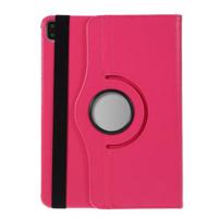 iPad Air 11 (2024) 360 Rotary Folio Hoesje - Fel roze
