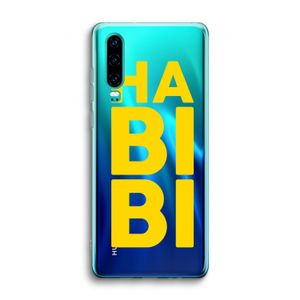 Habibi Majorelle : Huawei P30 Transparant Hoesje