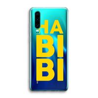 Habibi Majorelle : Huawei P30 Transparant Hoesje
