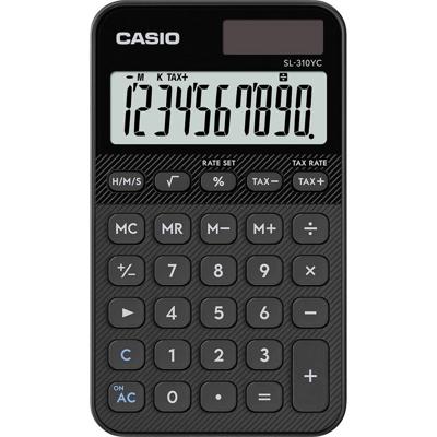Casio neu Zakrekenmachine Zwart (b x h x d) 70 x 8.6 x 120 mm