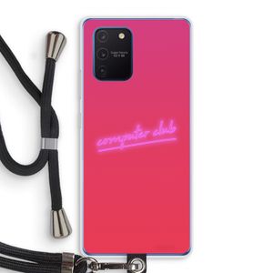 Vice Glow: Samsung Galaxy Note 10 Lite Transparant Hoesje met koord