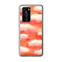 Lichte Wolken: Huawei P40 Pro Transparant Hoesje