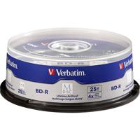 Verbatim 98909 Lees/schrijf blu-ray disc BD-R 25 GB 25 stuk(s) - thumbnail