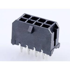 Molex 449145802 Male header, inbouw (standaard) Totaal aantal polen: 8 Inhoud: 1 stuk(s) Tray