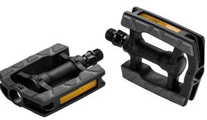 Ergotec 857 pedaalset antislip 9/16 inch zwart