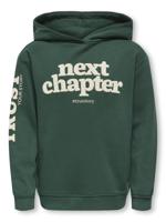 Kids ONLY winter hoodie meisjes - groen - KogDiana Kids ONLY winter hoodie meisjes - groen - KogDiana