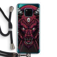 Hell Hound and Serpents: Huawei Mate 20 Pro Transparant Hoesje met koord