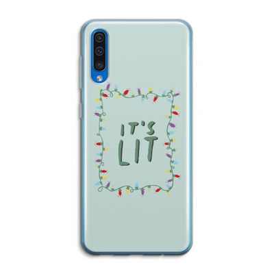It's Lit: Samsung Galaxy A50 Transparant Hoesje