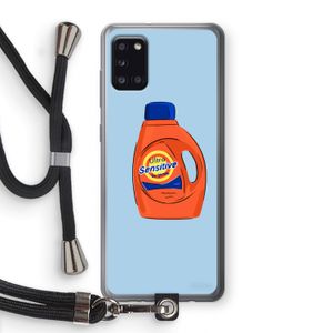 Ultra Sensitive: Samsung Galaxy A31 Transparant Hoesje met koord