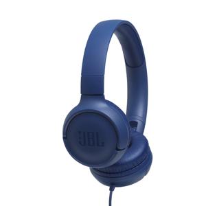 JBL Tune 500 Headset Bedraad Hoofdband Oproepen/muziek Blauw