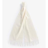 Sjaal Lambswool Woven Cream