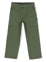 Stella McCartney Kids pantalon à coupe droite - Vert