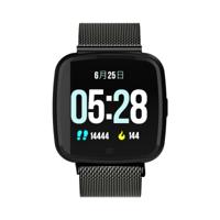 DTNO. 1 G12 1 3 inch OLED kleurenscherm Slimme armband IP67 waterdicht staal horlogebandje ondersteuning Bel herinnering/Heart rate monitoring/Seden