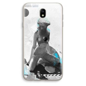 I will not feel a thing: Samsung Galaxy J7 (2017) Transparant Hoesje