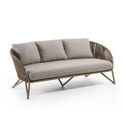Kave Home Branzie tuinbank 180 cm Bruin