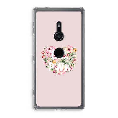 GRL PWR Flower: Sony Xperia XZ2 Transparant Hoesje