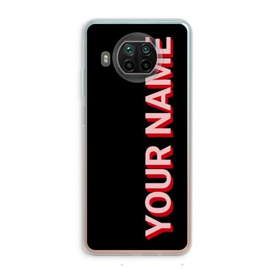 Namecase: Xiaomi Mi 10T Lite 5G Transparant Hoesje