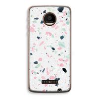 Terrazzo N°3: Motorola Moto Z Force Transparant Hoesje