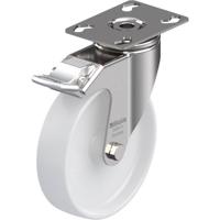 Blickle LKPXA-PO 126G-FI Zwenkwiel met rem Wieldiameter: 125 mm Draagvermogen (max.): 120 kg 1 stuk(s)