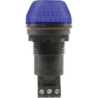 Auer Signalgeräte Signaallamp LED IBS 800505405 Blauw Blauw Continulicht, Knipperlicht 24 V/DC, 24 V/AC - thumbnail