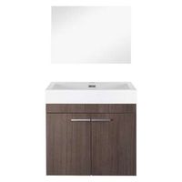 Differnz badkamermeubel Flow - grijs eiken - 60 cm