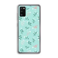 Small white flowers: Samsung Galaxy A41 Transparant Hoesje