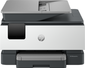 HP OfficeJet Pro HP 9120e All-in-One printer, Kleur, Printer voor Kleine en middelgrote ondernemingen, Printen, kopiëren, scannen, faxen, HP+; geschikt voor HP Instant Ink; printen vanaf telefoon of tablet; touchscreen; Smart Advance Scan; instant papier; USB-poort voorzijde; dubbelzijdig printen; dubbelzijdig scannen; automatische documentinvoer; faxen