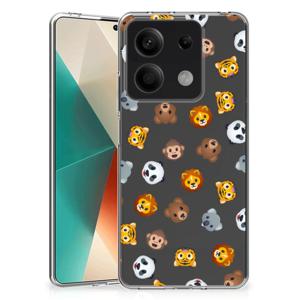 TPU bumper voor Xiaomi Redmi Note 13 5G Dieren Emojis