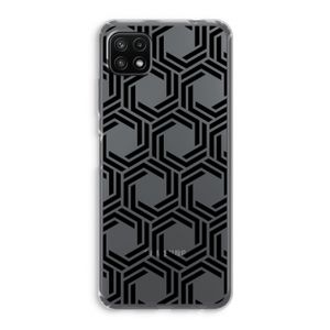 Geometrisch patroon: Samsung Galaxy A22 5G Transparant Hoesje
