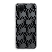 Geometrisch patroon: Samsung Galaxy A22 5G Transparant Hoesje