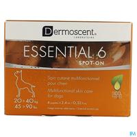 Essential 6 Spot-on Hond 20-40kg Pipet 4x2,4ml