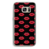 Lips: Samsung Galaxy S7 Transparant Hoesje