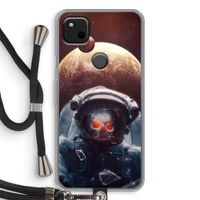 Voyager: Pixel 4a Transparant Hoesje met koord