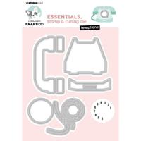 Creative Craftlab • essentials stamp & cutting die telephone