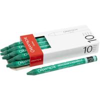 Caran Dache Caran d'ache neocolor ii, l: 10 cm, dikte 8,5 mm, emerald green (210), 10 stuk/ 1 doos