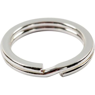 Vivi Gade Splitring, d 15 mm, verzilverd, 15 stuk/ 1 doos