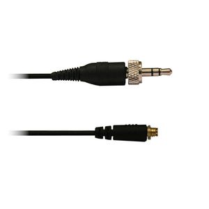 Audac Mini-jack kabel zwart voor div. headsets