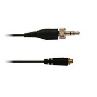 Audac Mini-jack kabel zwart voor div. headsets - thumbnail