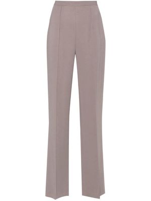 STYLAND pantalon droit à taille haute - Violet