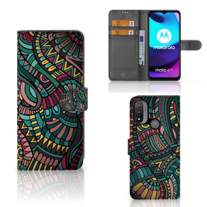 Motorola Moto E20 | E30 | E40 Telefoon Hoesje Aztec