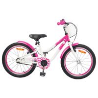 Kinderfiets 20 Inch voor 6-11 jaar oud Donkerroze