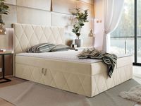 Boxspring SIMONA 180x200 cm beige