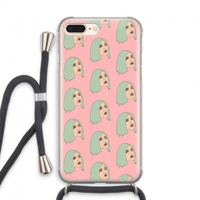 King Kylie: iPhone 7 PLUS Transparant Hoesje met koord