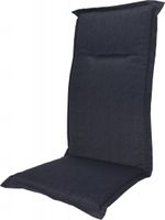 Pro Garden stoelkussen 120 x 50 cm katoen grijs - thumbnail
