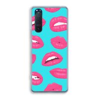 Bite my lip: Sony Xperia 5 II Transparant Hoesje